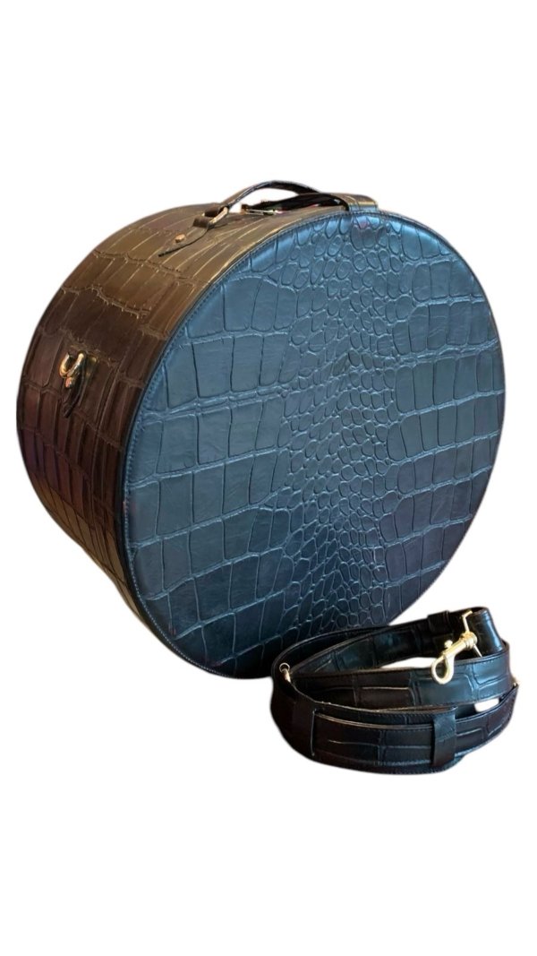 Porta sombreros azul
