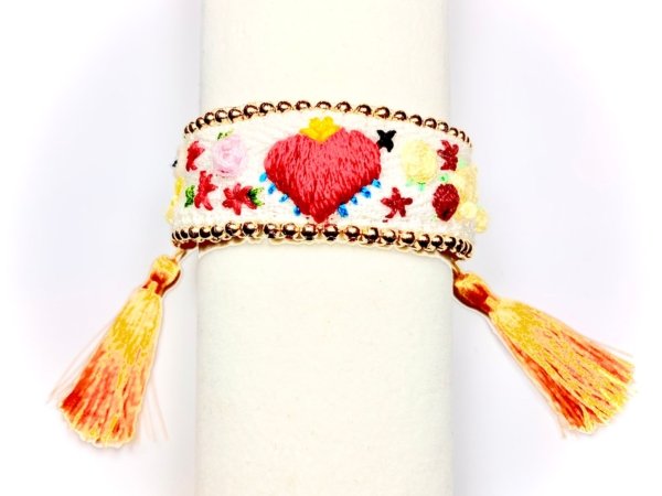 Pulsera “Jardín de Corazón”