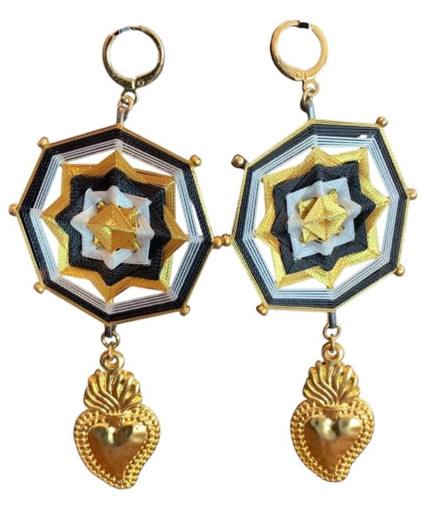 Aretes “Alma de oro”