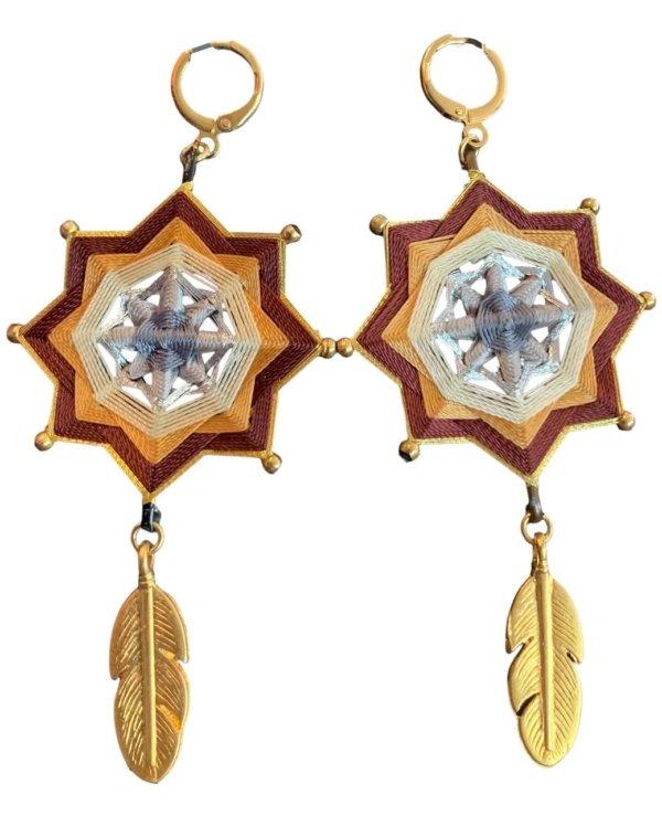 Aretes “Raíz de la tierra”