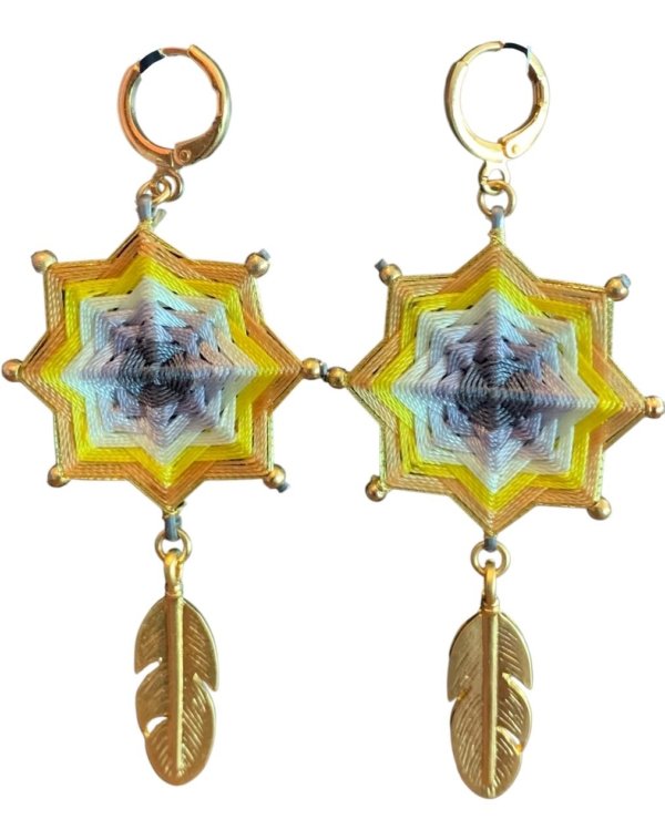 Aretes “Sol dual”