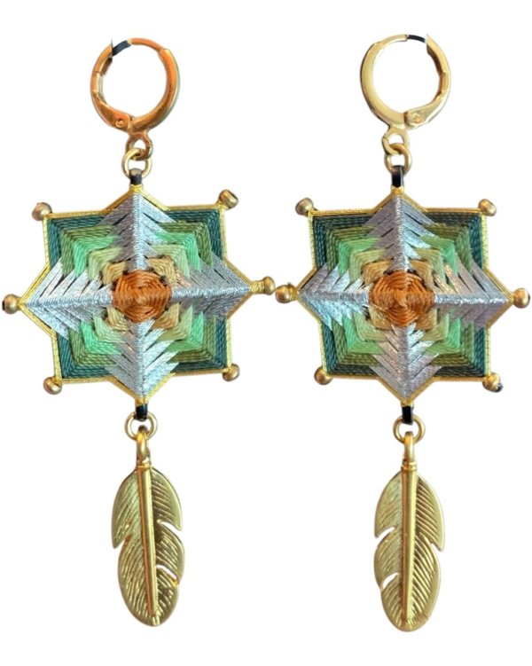Aretes “Raíces Sagradas”