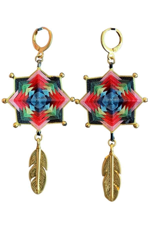 Aretes “Fuego del Sol”
