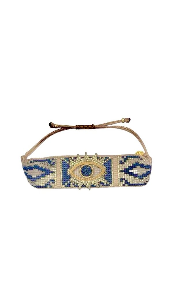 Pulsera ojo azul