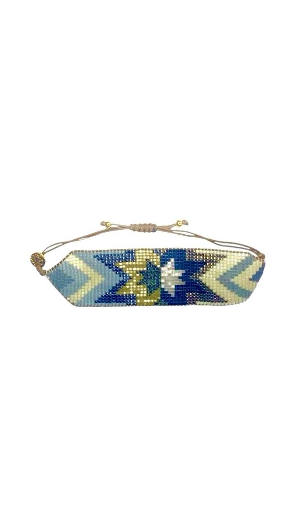Brazalete estrella huichol