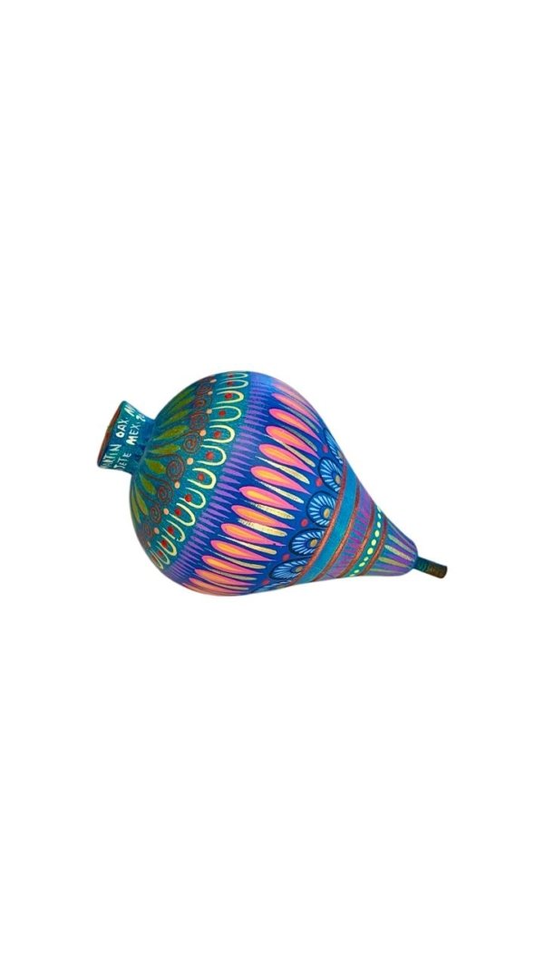 Trompo Color azul, verde, rosa, morado Y beige