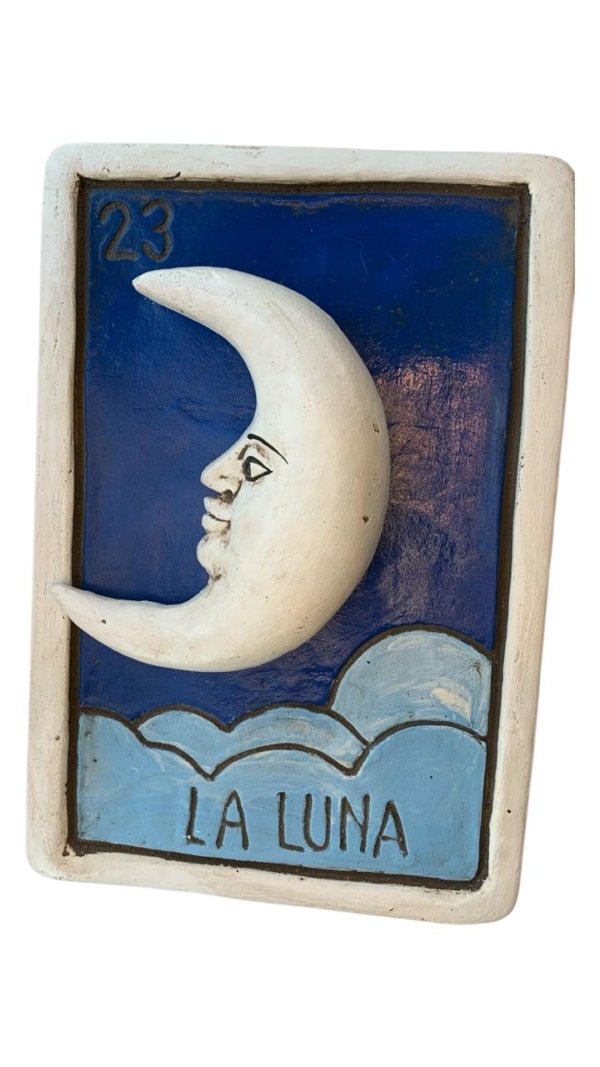 Carta tipo loteria "La luna"