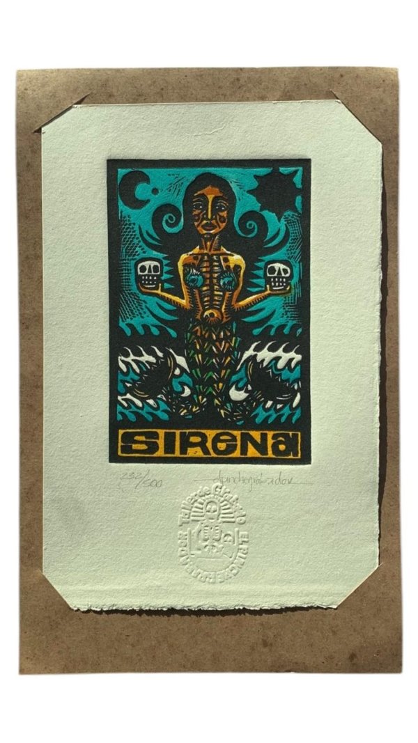 Cuadro decorativo de "Sirena"