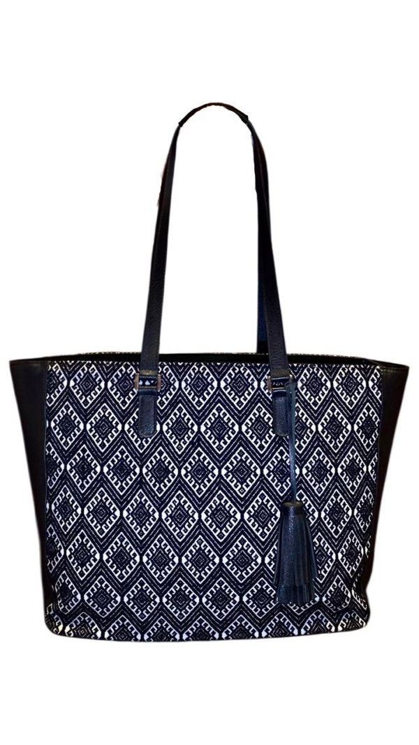 Bolsa greca negra