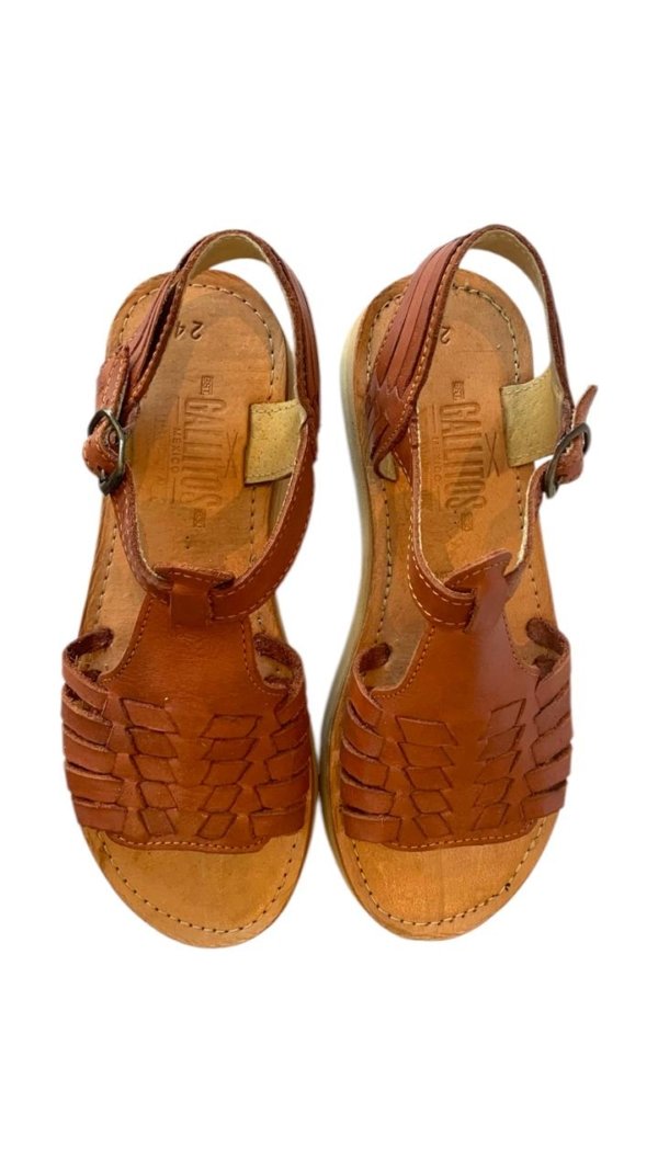Sandalias artesanales de piel