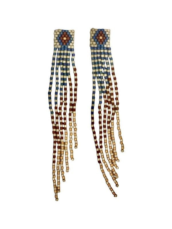 Aretes “Raíz nómada”