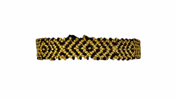 Pulsera “Dorada tribal"
